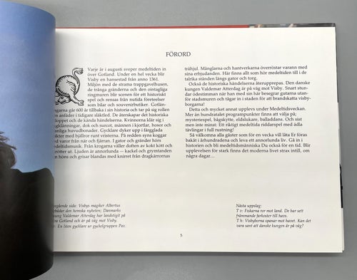 Medeltidsveckan på Gotland av Marita Jonsson mfl (medeltiden, historia, fotobok)