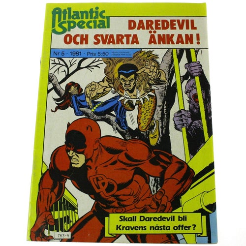 Atlantic Special - 1981 - NR 5 - Daredevil och Svara Änkan!