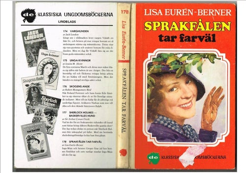 SPRAKFÅLEN TAR FARVÄL - Lisa Eurén-Berner (Lindblads 1981)