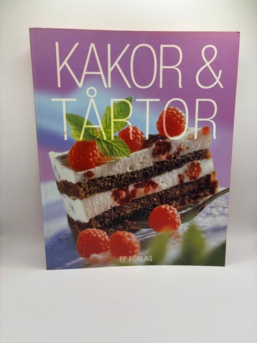Kakor & tårtor – PP Förlag 2004, recept och färgfoton