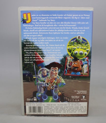 Disney Toy Story - Svenskt tal - Hyrfilm VHS