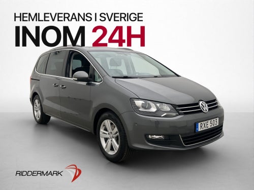 Volkswagen Sharan 2.0 TDI 150hk 7 sits Drag Pano 1-brukare