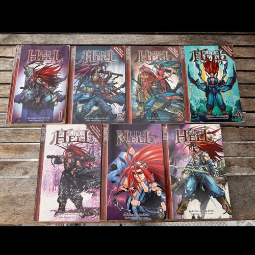King of Hell - 7st - Volymer 1-5, 8-9