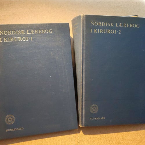 Nordisk Lærebog I Kirurgi 1 & 2, 1965