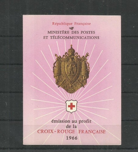 1966 – Frankrike – MNH/** – Röda Korset – häfte