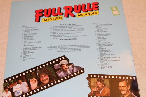 LP SKIVA, FULL RULLE -- SVEN MELANDER