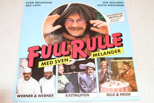 LP SKIVA, FULL RULLE -- SVEN MELANDER