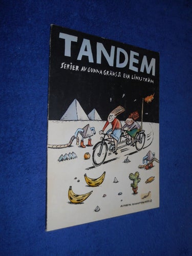 TANDEM - serier (album) 1985 kvinnotidningen Q / Alfabeta