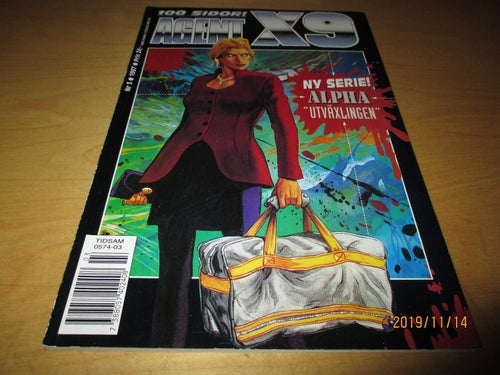 AGENT X9 NR 3 1997