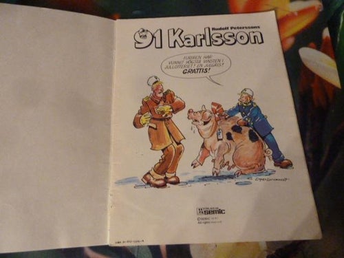 91:AN KARLSSON, 1978, TIDNING