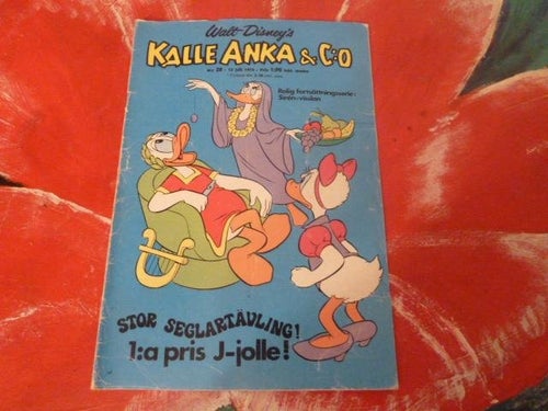KALLE ANKA & CO, NR 28 - 1973, TIDNING