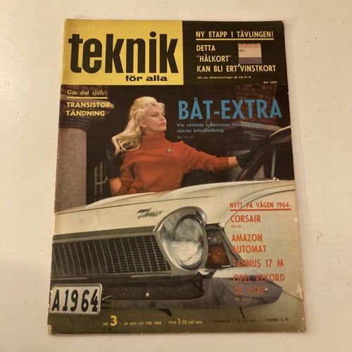 TEKNIK FÖR ALLA NR.3 1964.