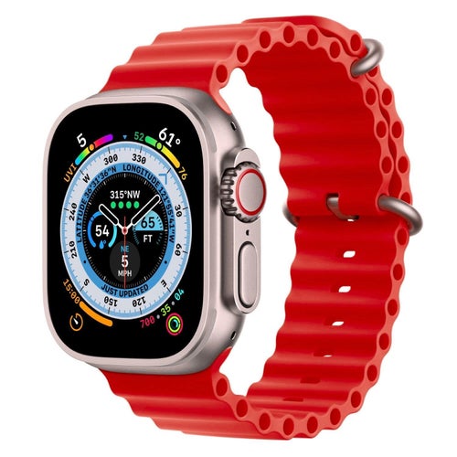 Havsband 38/40/41/42mm Apple Watch Armband - RÖD