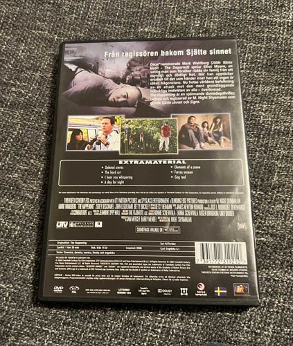 THE HAPPENING (2008) SVENSK UTGÅVA I MKT FINT SKICK!