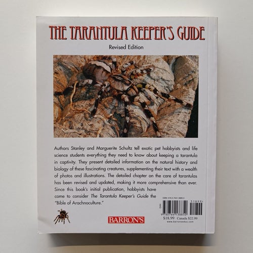 The Tarantula keeper´s guide Tarantella Spindlar 376 sidor