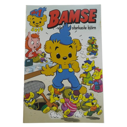 Bamse - 2019 - NR 1 - Bamse och de allvetande skurkarna