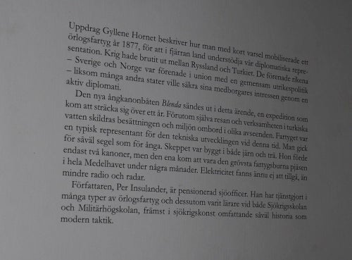 Uppdrag Gyllene hornet (Sv kanonbåt till Turkiet 1877) Ryssland