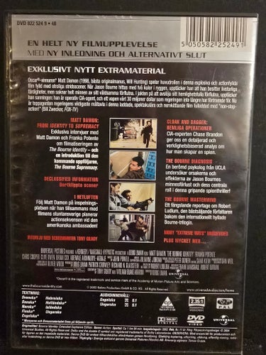 The Bourne Identity - Extended Explosive Edition DVD