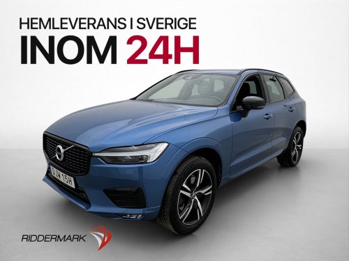 Volvo XC60 B5 AWD R-Design VOC H/K Dragkrok CarPlay Luftfjäd