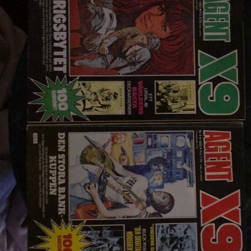 Agent X9: "Rigsbytet" och "Den Stora Bankkuppen", Buck Ryan, 1982-1983