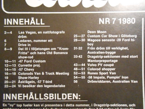 COLOROD Nr 7 1980