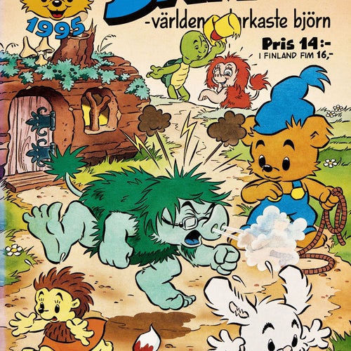 Bamse – världens starkaste björn Serietidning 1995 nr 6 (Oläst arkivex)