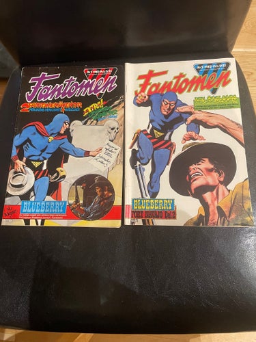 Fantomenserien 1982 - Nr 1, 2, 3, 4, 6, 7, 8, 10, 11, 12, 14, 15, 16, 17, 18,