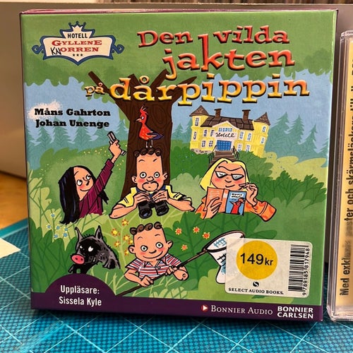 Den vilda jakten på dårpippin Ljudbok av Måns Gahrton och Johan Unenge