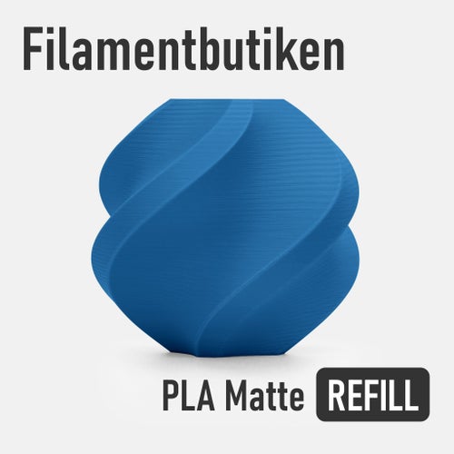Bambu Lab PLA Matte Filament Marinblå/Marine Blue