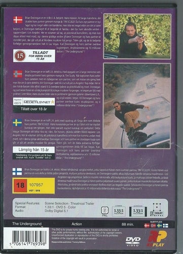 THE UNDERGROUND- UTGÅTT ! (SVENSKT TEXT)