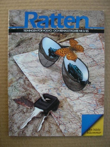 VOLVO Tidning Ratten 1985 Nr. 3 Rep. Herrgårdsvagnar i USA