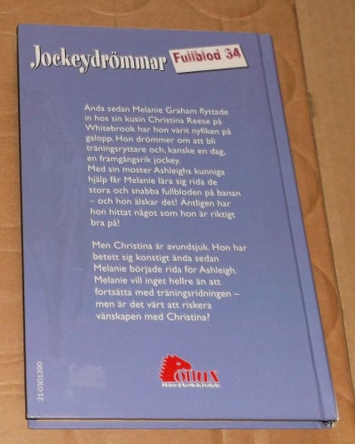 HästBok Pollux Jockeydrömmar Joanna Campbell Fullblod 34