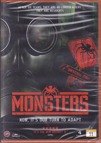 DVD / Monsters / Scott McNairy, Whitney Able / Ny & Inplastad