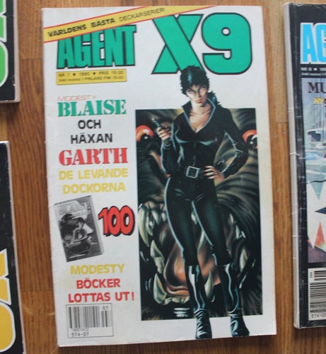 AGENT X9 1990 NR 7