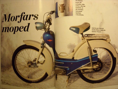 moped Union - morfars moped -