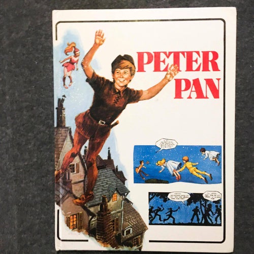 Peter Pan i serieform. BOK. 70-tal. SEMIC. Mycket fint skick.