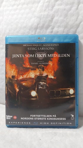 Flickan som lekte med elden Blu-Ray (Norsk utgåva / Svensk text)