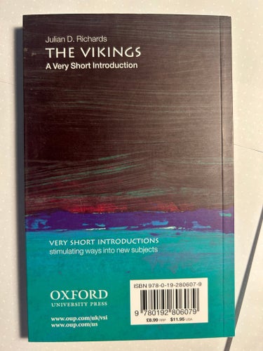 THE VIKINGS A Very Short Introduction av Julian D. Richards, 2008