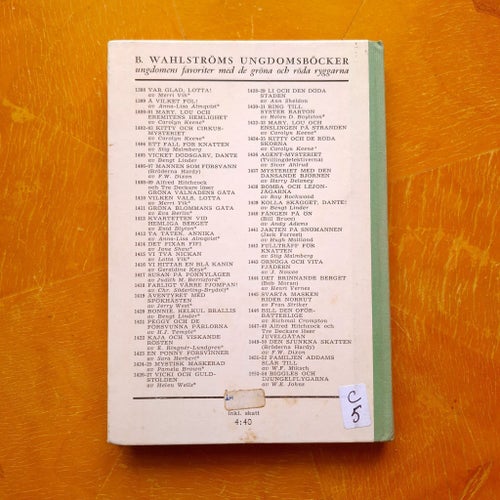 Enid Blyton Hemliga Sjuan får ett uppdrag B. Wahlströms ungdomsböcker