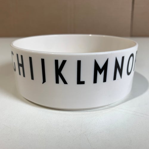 Design Letters Arne Jacobsen Barnskål Melaminskål 11cm Barnskål Vit