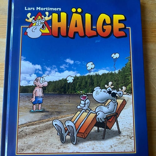 Hälge: Stekt älg på strand av Lars Mortimer, 2017