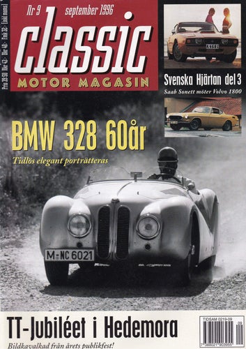 Classic 1996-9 Saab Sonet III.Volvo P1800 E.BMW 328.Lok