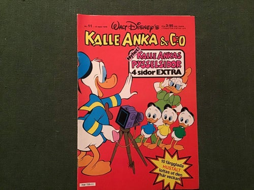 KALKE ANKA NR 11 1979 med pysselsidor