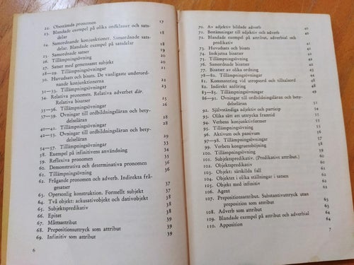 Exempelsamling till Svenska språkläran Birger Bjerre Eskil Källquist Gunnar Lokr