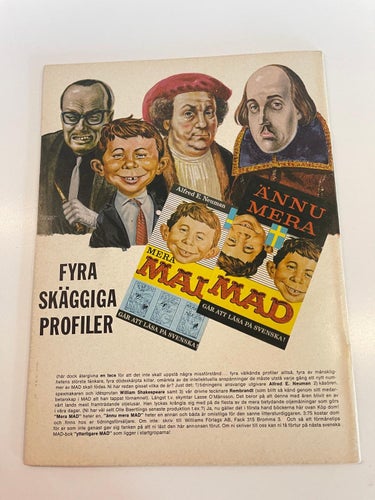 MAD ( svensk ) Nr 4   - 1964