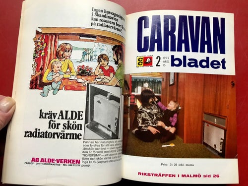 CARAVANBLADET 1972 Hans Löthstam