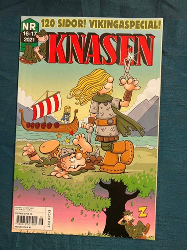 KNASEN NR 16-17 - 2021 - DUBBELNUMMER 120 SIDOR - SAMFRAKTAR