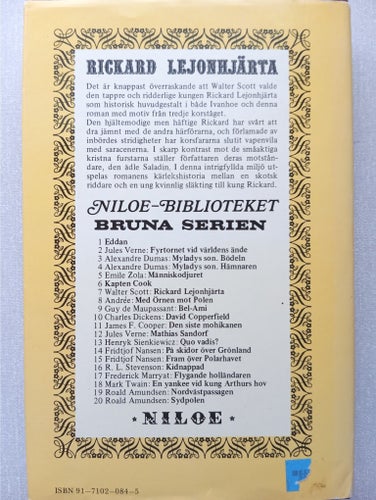 Rickard Lejonhjärta - Walter Scott - 1983