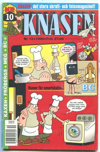 Knasen 1999 nr 10 Hagbard, Fröbergs , Meg , BC , Kaxen