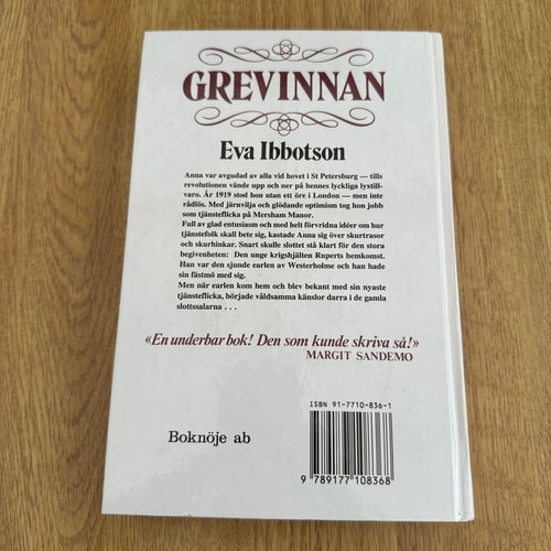 Eva Ibbotson - Grevinnan